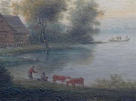 Pair Of Late 18thearly 19th Century Landscape Paintings For Sale At