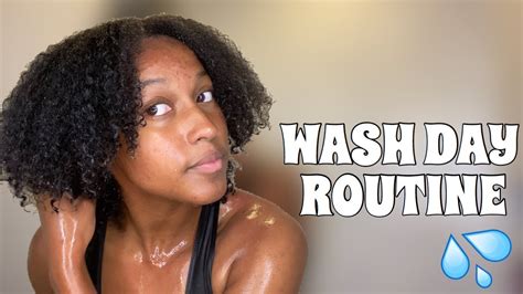 Wash Day Routine Natural Hair Youtube