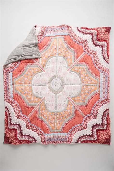 Anthropologie Coral Quilt T From Jack And Glenda First Quilt