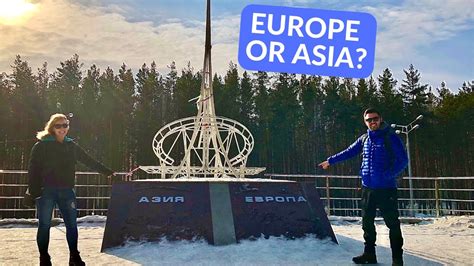 Europeasia Border Yekaterinburg Russia 2020 Ganina Yama Romanov