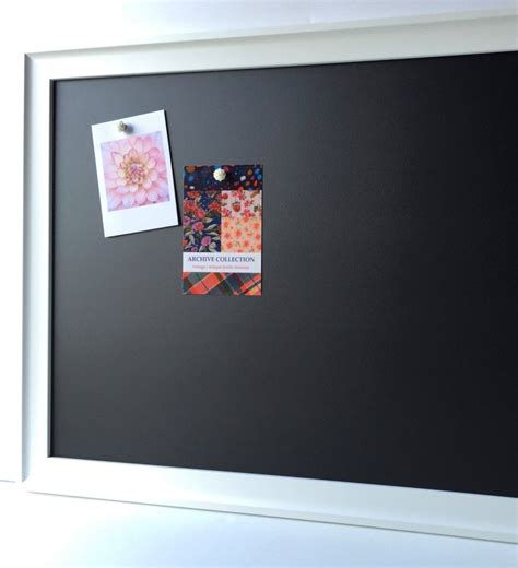 Large Framed Magnetic Chalkboard Magnet Board Playroom