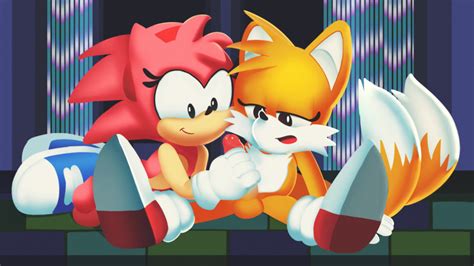 Rule 34 1boy 1girls Amy Rose Classic Amy Rose Classic Tails Female