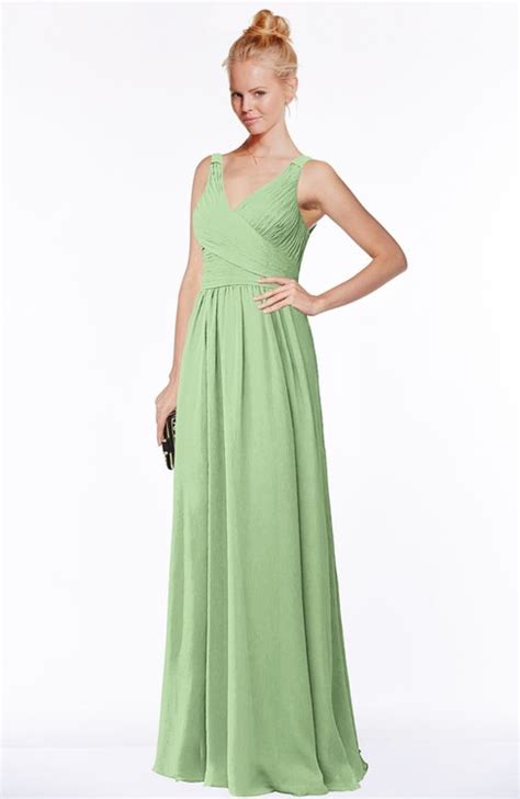 Colsbm Reyna Sage Green Bridesmaid Dresses Colorsbridesmaid