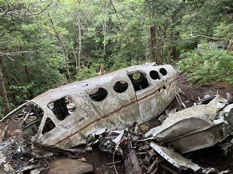 Found In The Appalachian Mountains Of North Carolina Plane Crashed In