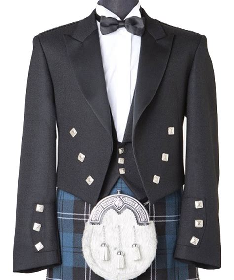 Prince Charlie Kilt Jacket Scottish Highland Hecho A Medida Etsy