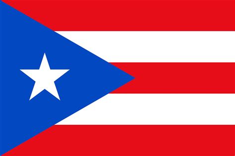 Puerto Rico Flag Svg Puerto Rican Flag Vector Clipart Etsy