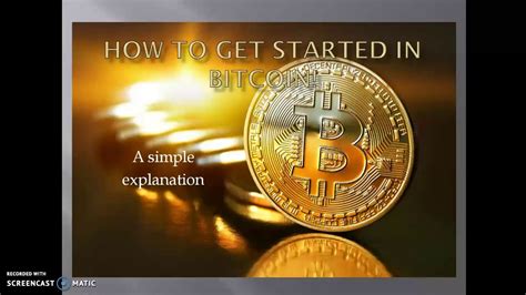 But before you open an account with the first website you find in a search result, there are some things you should know before embarking into the world of cryptocurrency. How To Get Started in Bitcoin...A simple explanation. - YouTube