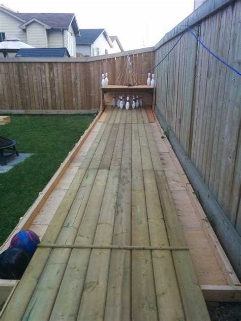 Build Your Own Cool Backyard Bowling Alley Your Projects OBN