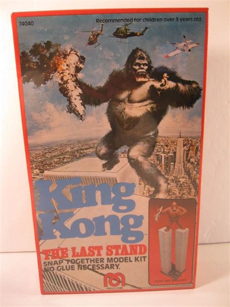 King Kong Model Kit 1976 The Last Stand Mego Excellent Factory Sealed