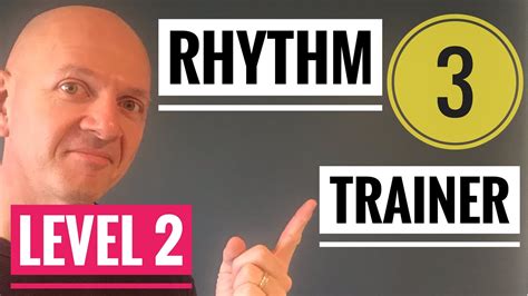 Then we're going to simply clap or tap (on your desk, lap, whatever) the following rhythms: Rhythm Exercises for Beginners to Advanced #3 - YouTube