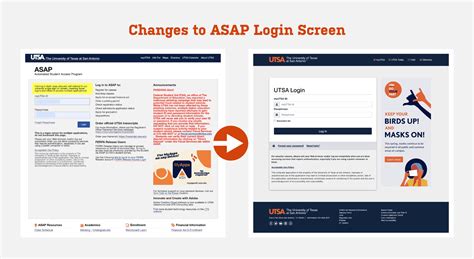 Asap Updates And Improvements Utsa One Stop