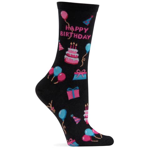 Happy Birthday Socks Womens Crew Sock Women Crew Socks Socks Women Socks