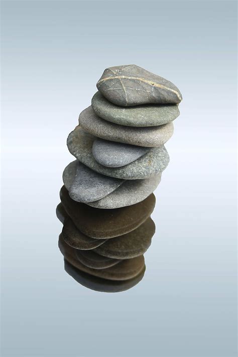 Hd Wallpaper Stones Balance Meditation Tower Stacked Isolated