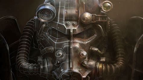 Fallout 4 T60 Power Armor Helmet 1920x1080 Wallpaper
