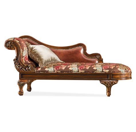 Double End Chaise Lounge Sofa Huller Rustic Tufted Double End Chaise Lounge With Bolster