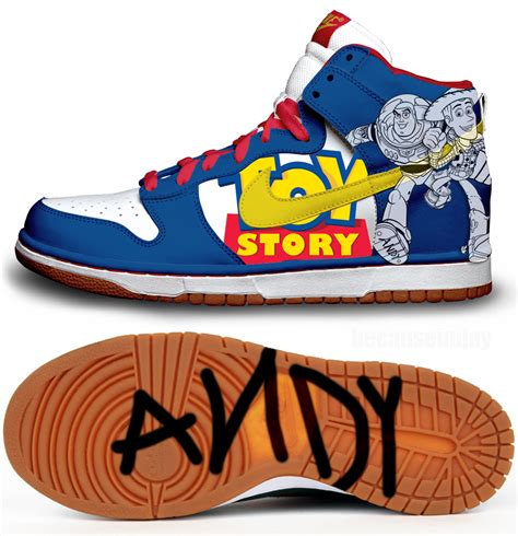 Toy Story Nike Dunks By Becauseimjay On Deviantart