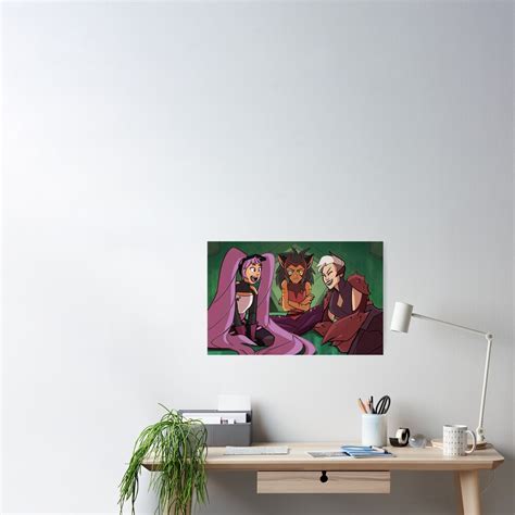 She Ra Super Pal Trio Poster For Sale By Hijinxx Redbubble