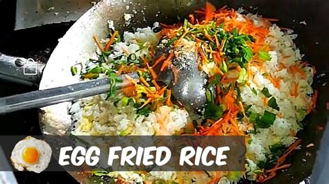 Egg Fried Rice Street Food Sri Lanka Youtube