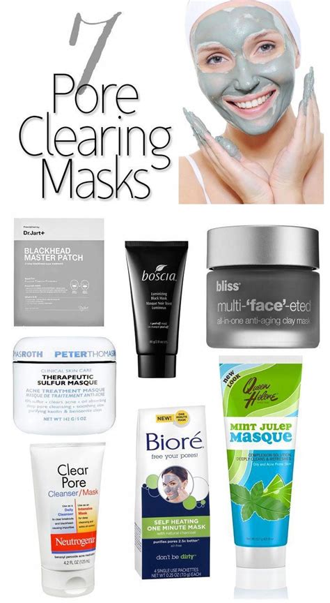 Great Pore Clearing Masks To Prevent Blemishes And Blackheads Acnecure Skin Care Makeup Skin