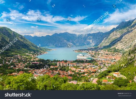 Kotor Beautiful Summer Day Montenegro Stock Photo