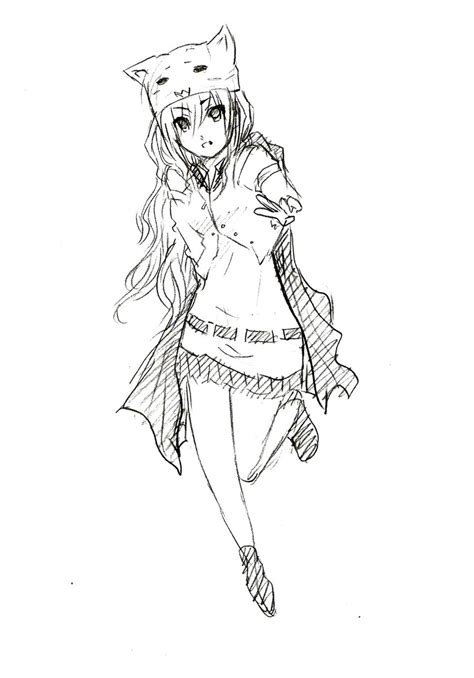 Anime Girl Body Drawing At Explore Collection Of