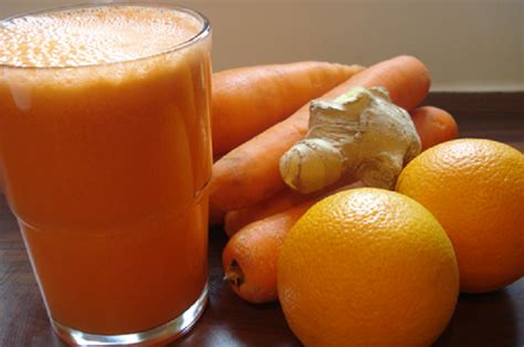 Refreshing Orange Carrots And Ginger Juice Recipe