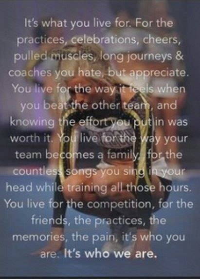 Inspirational Quotes For Cheerleading Teams Quotesgram