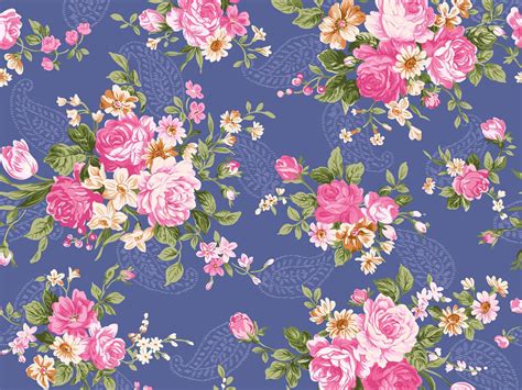 18 Vintage Floral Wallpapers Floral Patterns Freecreatives