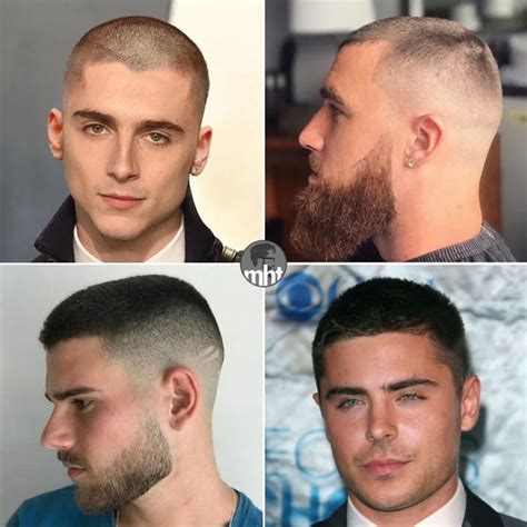 55 Fresh Buzz Cut Haircut Styles For Men In 2024