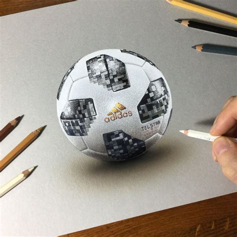 Drawing 2018 Fifa World Cup Official Ball By Marcellobarenghi