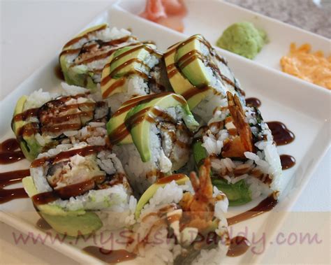 How To Make Green Dragon Shrimp Tempura Sushi Roll My