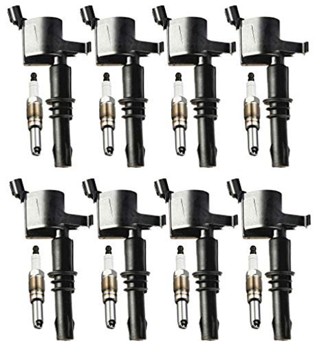 Ena Set Of 8 Spark Plugs And 8 Ignition Coils Compatible With 2008 2012