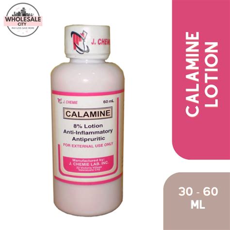 Calamine Lotion Anti Itch Anti Inflammatory Lotion 30ml 60ml