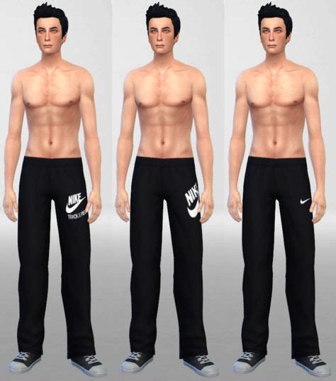 My Sims 4 Blog Nike Pants For Males By Nekros Summer Outfits Nike