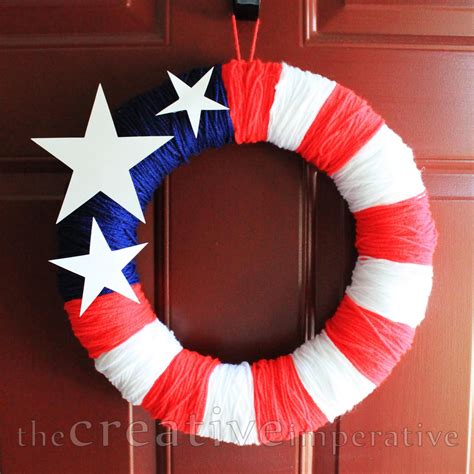 The Creative Imperative American Flag Wreath Sort Of