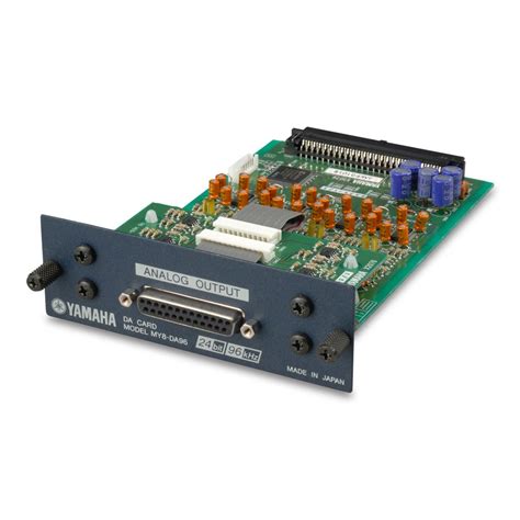 Your gateway to the industry leading powersports company. Yamaha Analog Cards MY8-DA96 | AOE - Your Audio Visual Specialist