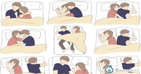 ネットで見つけた眠る姿勢でカップルの愛情度がわかる寝相診断がおもしろい！ 9つのタイプに分かれていてどういう姿勢で寝るかによって二人の関係が分かるんだって♪ 気になる人は画像をクリック！ みな