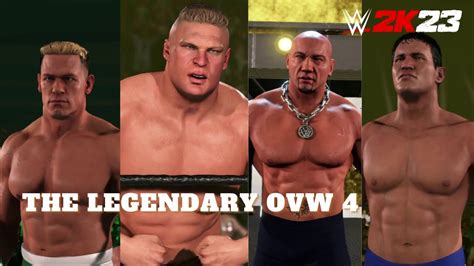 Who Is The Best Ovw Legend John Cena Vs Batista Vs Randy Orton Vs