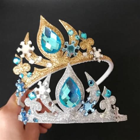 Frozen Elsa Crown Etsy