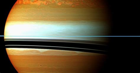 Super Storm Seen Surrounding Saturn