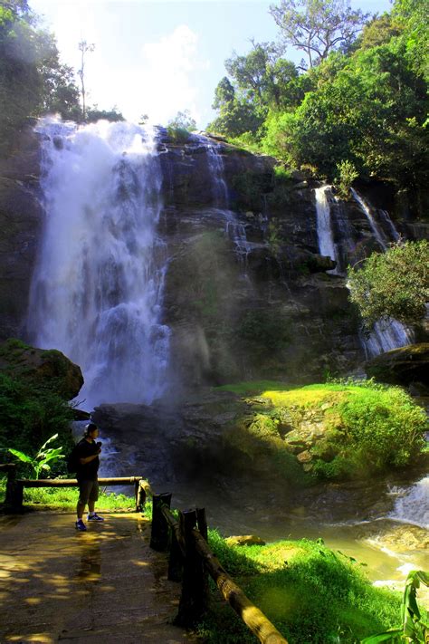 Wacihrathan Waterfall Doi Inthanon Free Stock Photo Public Domain