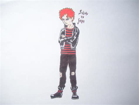 Gaara Punk By Amyzhaotriseriddle On Deviantart