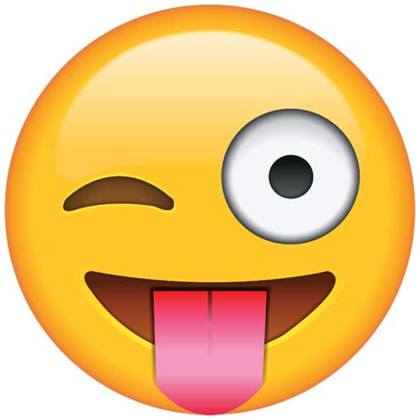 download tongue out emoji with winking eye emoji island