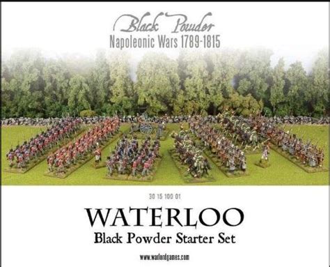Warlord Games Black Powder Napoleonic Wars Waterloo Starter Set