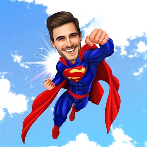 The Best 14 Caricature Superman Images Download Learnfoolcolor