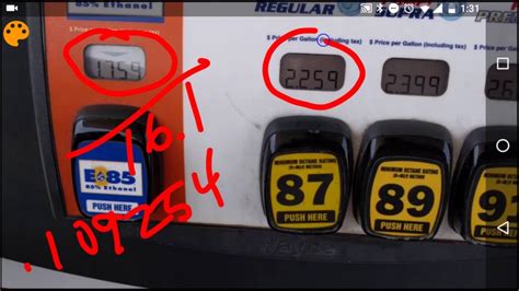 E10 blends are typically rated as being 2 to 3. E85 vs Gasoline - Which is cheaper? - YouTube