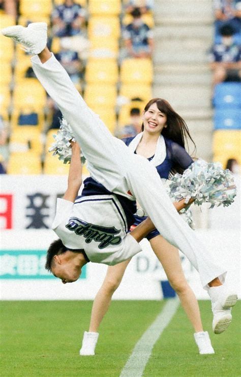 First Male Cheerleader In Japans Pro Soccer League Hopes To Carve Out