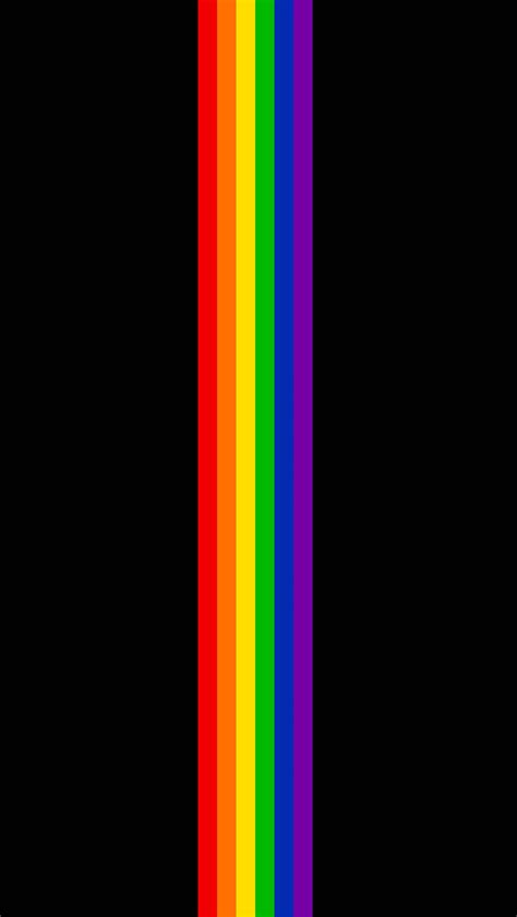 Download Vertical Rainbow Lgbt Phone Wallpaper