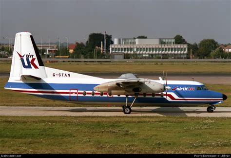 Aircraft Photo Of G Stan Fokker F27 200 Friendship Air Uk 348840