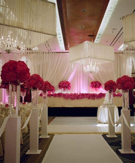 Set the scene with glam wedding venues at w goa, featuring custom floor plans and catering paired with views of the red cliffs facing nearby vagator beach. Aisle Decor Archives - Weddings Romantique